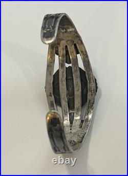 Vintage 1920's Rare Maisels Sterling bracelet Native American Navajo sterling