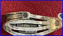 Vintage 1920's Rare Maisels Sterling bracelet Native American Navajo sterling