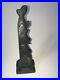 Vintage-Haida-Native-American-Argillite-Totem-Pole-7-tall-Rare-fish-top-Ca-1910-01-vj