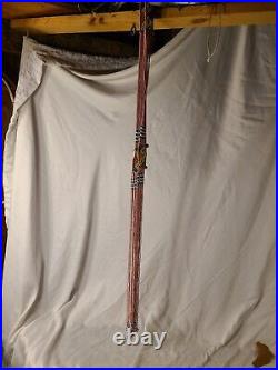 Vintage Native American Indian seed beaded ceremonial sash belt. Very rare