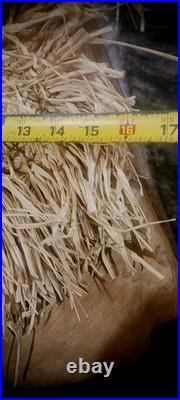 Vintage Native American Iroquois Corn Husk Mask Handmade Rare Htf