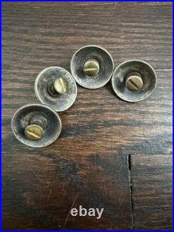 Vintage Native American Southwestern Sterling Silver Turquoise Conchos Rare