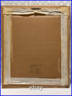 Vintage Native American Warrior Shield Mixed Media, Rare Fine Art Decor Gifts