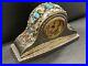 Vintage-Navajo-old-pawn-rare-silver-and-turquoise-decorated-clock-Percy-Spencer-01-hz