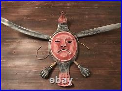 Vintage Nunivak Island Yupik Bird Mask Alaska Rare Similar Past Auctions $18K