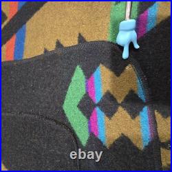 Vintage Pendleton Wool Aztec Native American Vest Rare Large Unisex
