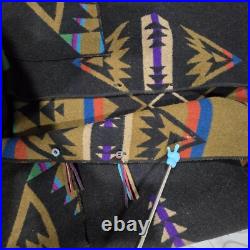 Vintage Pendleton Wool Aztec Native American Vest Rare Large Unisex