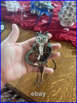 Vintage RARE Theodore Edaaki Zuni Owl Bolo With Tips Stunning Native American