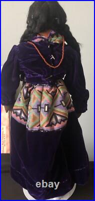 Vintage Rare Doll 16 Made By Unknown Non Native American Artist