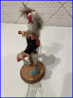 Vintage Rare HOPI Star Man Kachina Doll Hand-Carved & Hand-Painted 7
