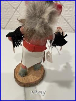 Vintage Rare HOPI Star Man Kachina Doll Hand-Carved & Hand-Painted 7