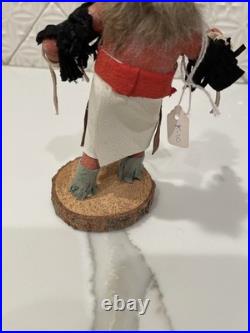 Vintage Rare HOPI Star Man Kachina Doll Hand-Carved & Hand-Painted 7