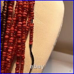 Vintage Rare Native American Beaded Necklace