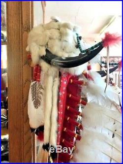 Vintage Rare Native American Navajo Handmade Indian Head Dress
