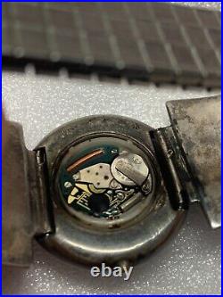 Vintage Rare Native American Navajo Jerry Platero Watch Surrisi Sterling Silver