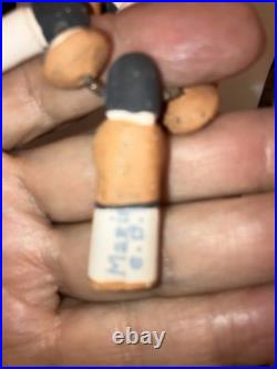 Vintage Rare Pottery Native Signed Maria C. Santa Domingo Pueblo Jewelry Painted