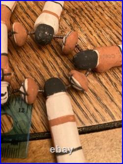 Vintage Rare Pottery Native Signed Maria C. Santa Domingo Pueblo Jewelry Painted