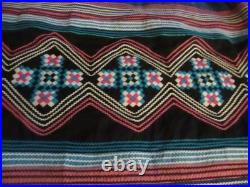 Vintage Seminole Patchwork Skirt Native American Tribal Art Authentic and Rare