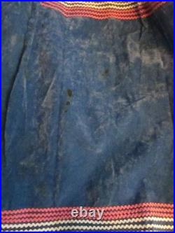Vintage Seminole Patchwork Skirt Native American Tribal Art Authentic and Rare