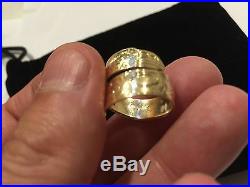 Vintage Tlingit Gold Ring Ed Kunz Original Juneau Alaska Signed Rare