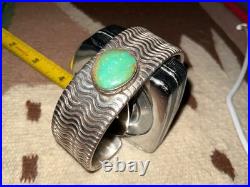 Vintage, Tony Aquilar Sr. Heavy Ingot Cuff, 7 Total, special! Rare, Cool