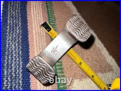 Vintage, Tony Aquilar Sr. Heavy Ingot Cuff, 7 Total, special! Rare, Cool