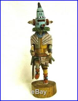 Vintage ZUNI SIO HEMIS TA-AMU Kachina Doll, Hopi Carved by Alban Mooya Jr, RARE