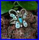 Vintage-Zuni-HOWARD-LEEKELA-Sterling-Silver-Turquoise-Inlay-Butterfly-Ring-RARE-01-dd