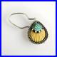Vintage-native-american-key-ring-rare-Bennett-Pat-Pend-C-31-Signed-01-oopw