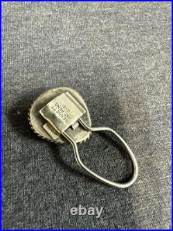 Vintage native american key ring rare Bennett Pat. Pend. C-31 Signed