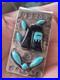 Vintg-Native-American-Money-Clip-Old-Pawn-925-Silver-Turquoise-Onyx-Warrior-Rare-01-zg