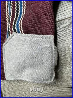Vtg 1930s Ganscraft Chimayo Blanket Jacket Kids Size 4 Rare Native American