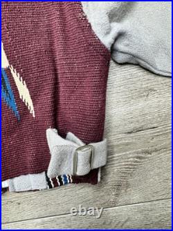 Vtg 1930s Ganscraft Chimayo Blanket Jacket Kids Size 4 Rare Native American