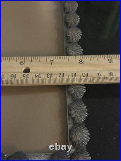 Vtg Rare 1959 Native American Chief Picture Photo Frame High Chief White Wolf