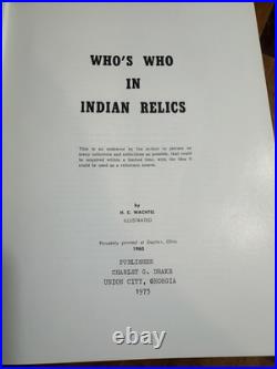Who's Who In Indian Relics Vol. 1-3 By Hubert Wachtel Vintage Very Rare