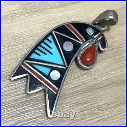 ZUNI Vintage Zuni Necklace Charm 4cm Native American Jewelry Rare