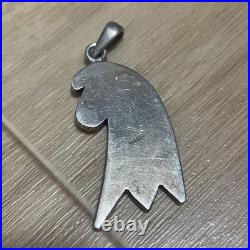 ZUNI Vintage Zuni Necklace Charm 4cm Native American Jewelry Rare