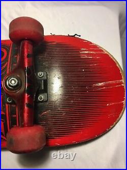 Zero Thomas Skateboard Tribal Native American W Spear Deck Rare
