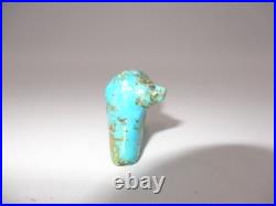 Zuni Vintage Native American Fetish Turqu Bear Saul Yuselew Very Rare syu225